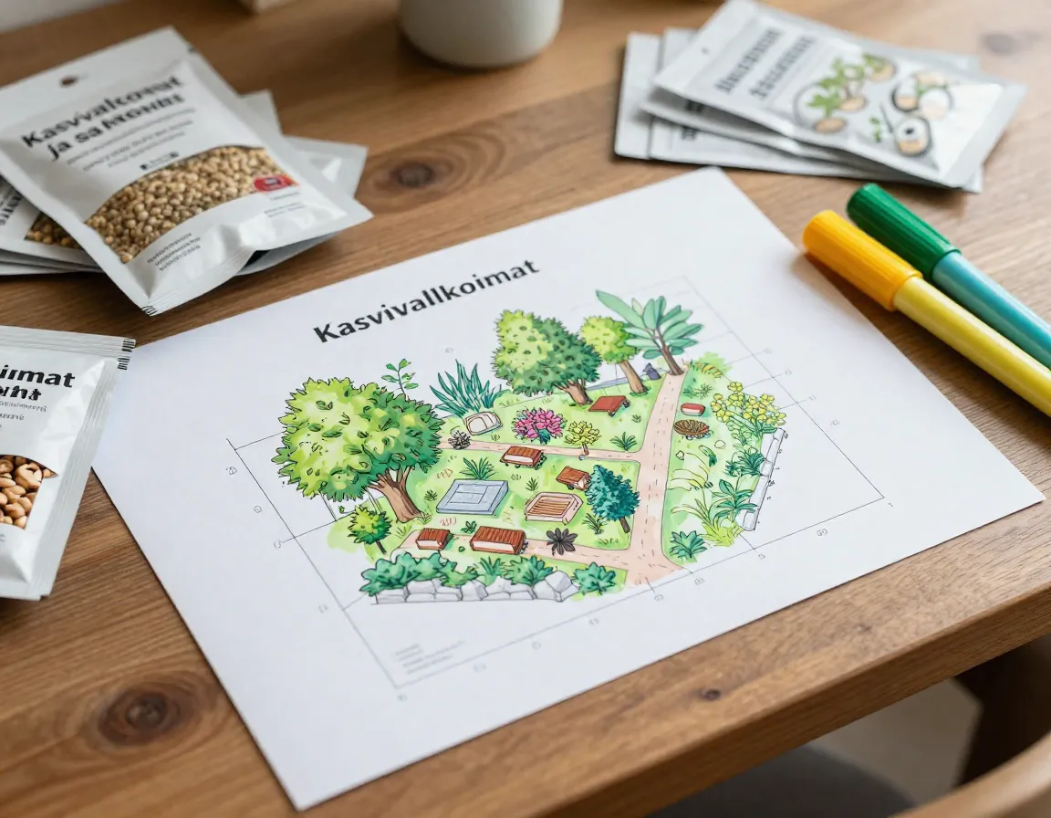 Peruspaketti Kukkapenkki Suunnittelu